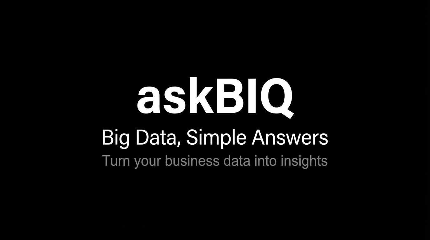 askBIQ - Big Data, Simple Answers